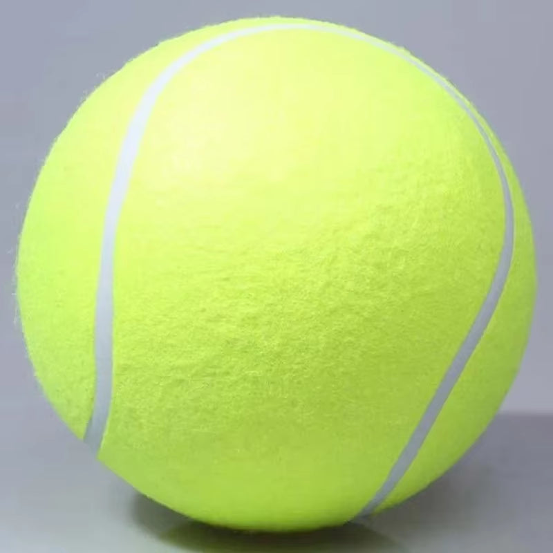 9.5 Inches Dog Tennis Ball Giant Pet Toy Tennis Ball Dog Chew Toy Signature Mega Jumbo Kids Toy Ball for Pet Supplies .