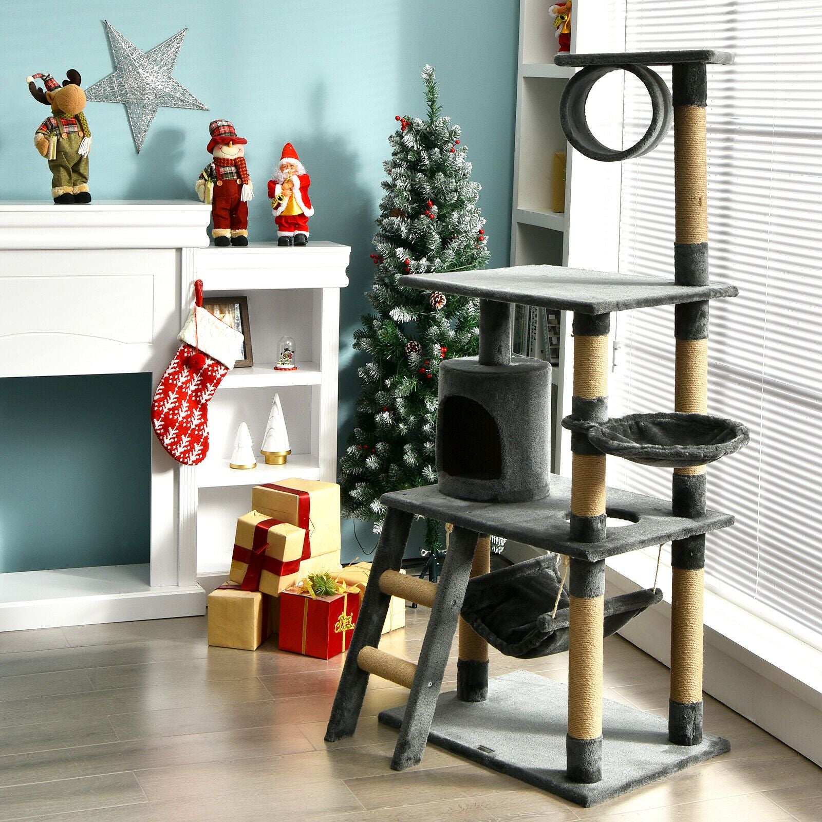 Multi-Level Cat Scratch Post Tree