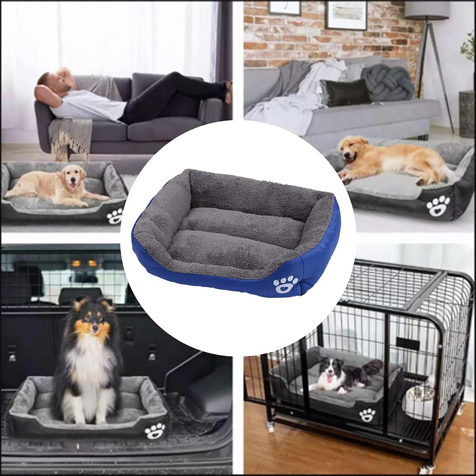 Extra Large Dog Bed Cat Pet Washable Cushion Puppy Mattress Soft Warm Calming