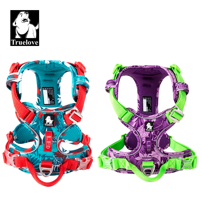 Pet Dog Harness Camouflage Reflective Nylon Dog Harness Special Edition Easy to Adjust TLH5653