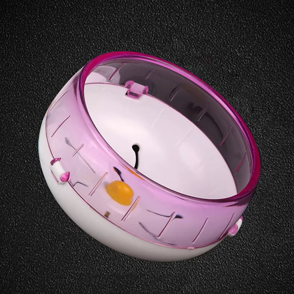 Pet Hamster Running Wheel Toy Roller round Silent Cage Exercise Wheel Silent Spinner for Small Pet Hamsters Mice Rat Gerbils