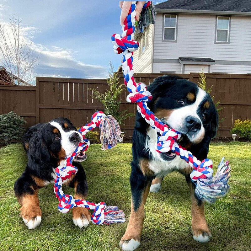 Dog Rope Toys Large XXL Rope Toys for Large Dogs Teeth Cleaning Tug of War K