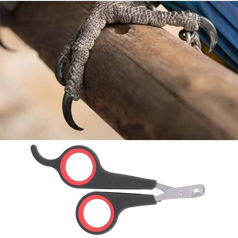 Bird Nail Clipper Parrot Claw Trimmer Grooming Tool Nail Scissors Pet Bird Small Animals Accessory for Hamsters Rabbit