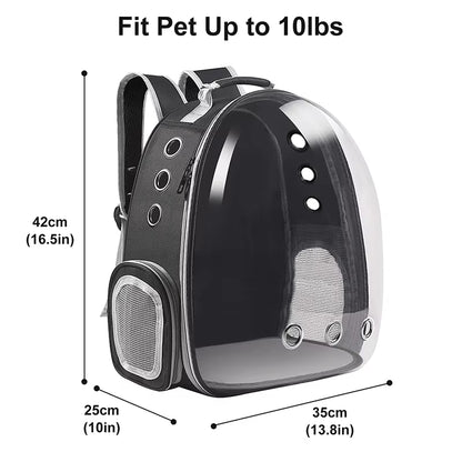 Space Pet Backpacks Pet Cat Carrying Bag Small Aanimal Carrier Cat Travel Bags Breathable Shoulder Handling Bag