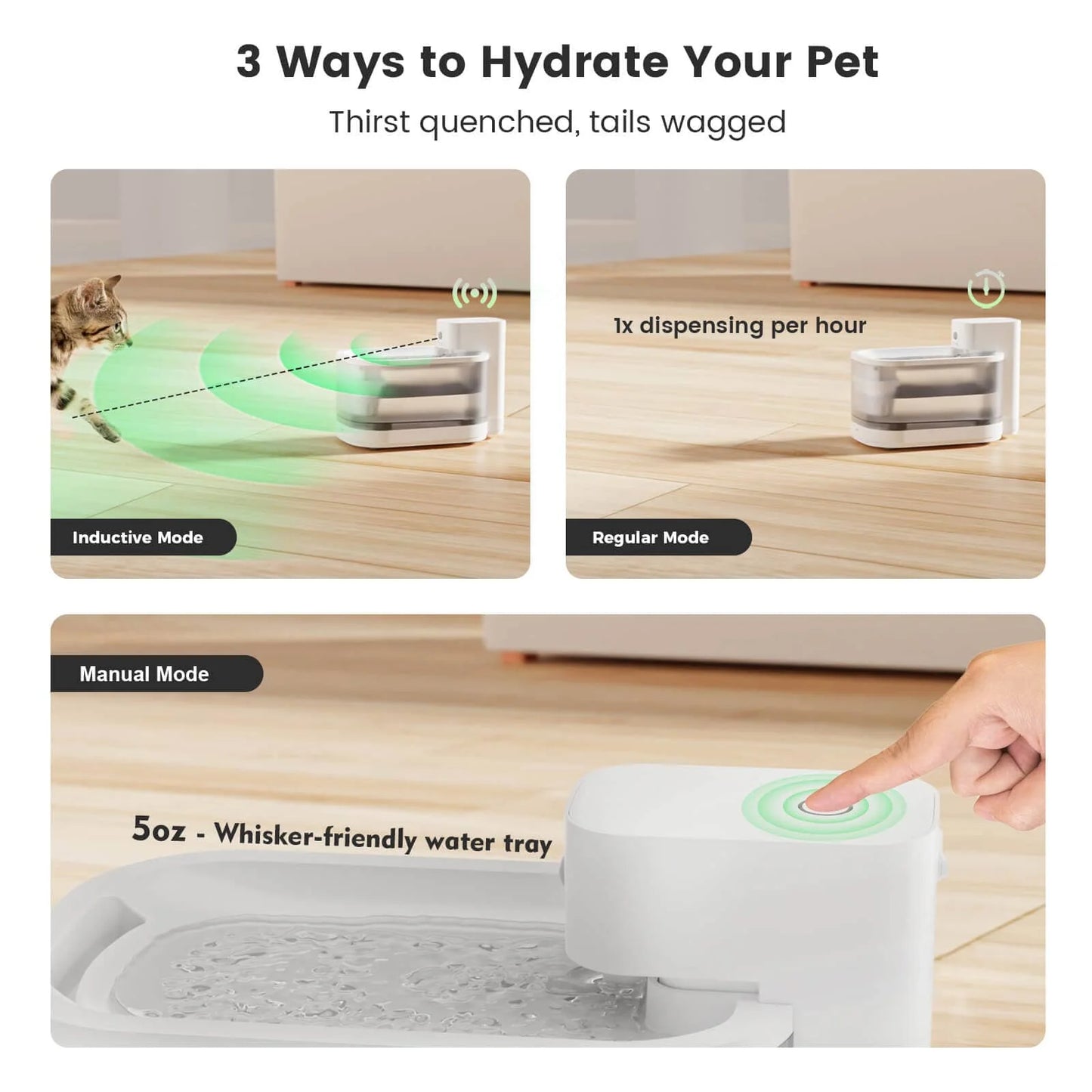 Waterdrop Wireless Pet Water Fountain Pro