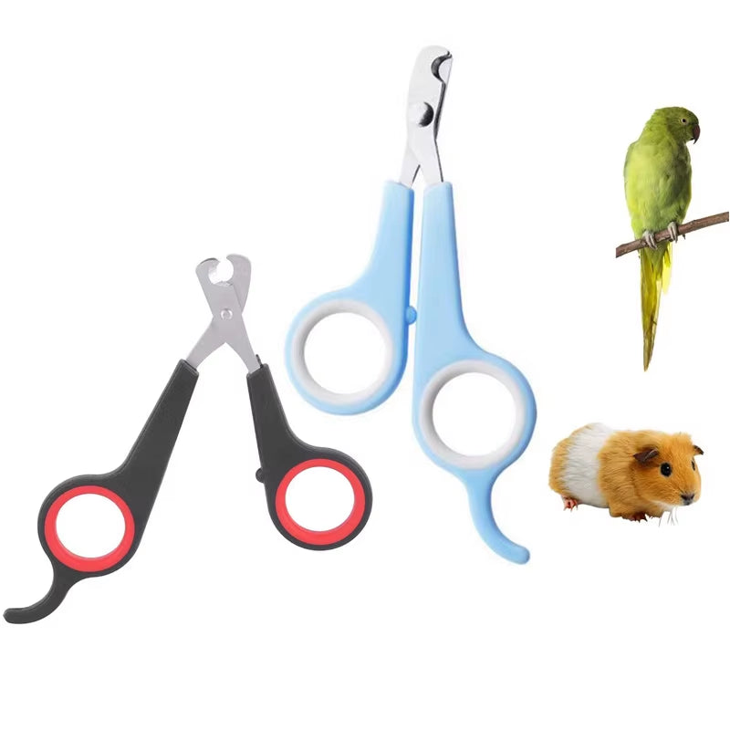 Bird Nail Clipper Parrot Claw Trimmer Grooming Tool Nail Scissors Pet Bird Small Animals Accessory for Hamsters Rabbit