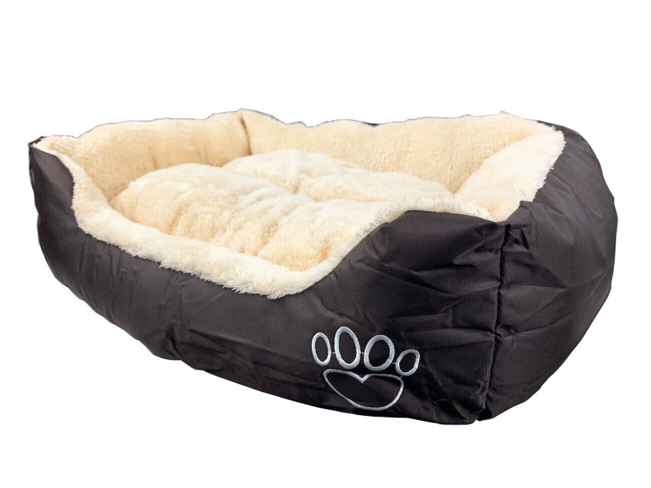 Pet Dog Bed Cat Beds Luxury Soft Washable Puppy Cushion Warm Pet Basket-S M L XL