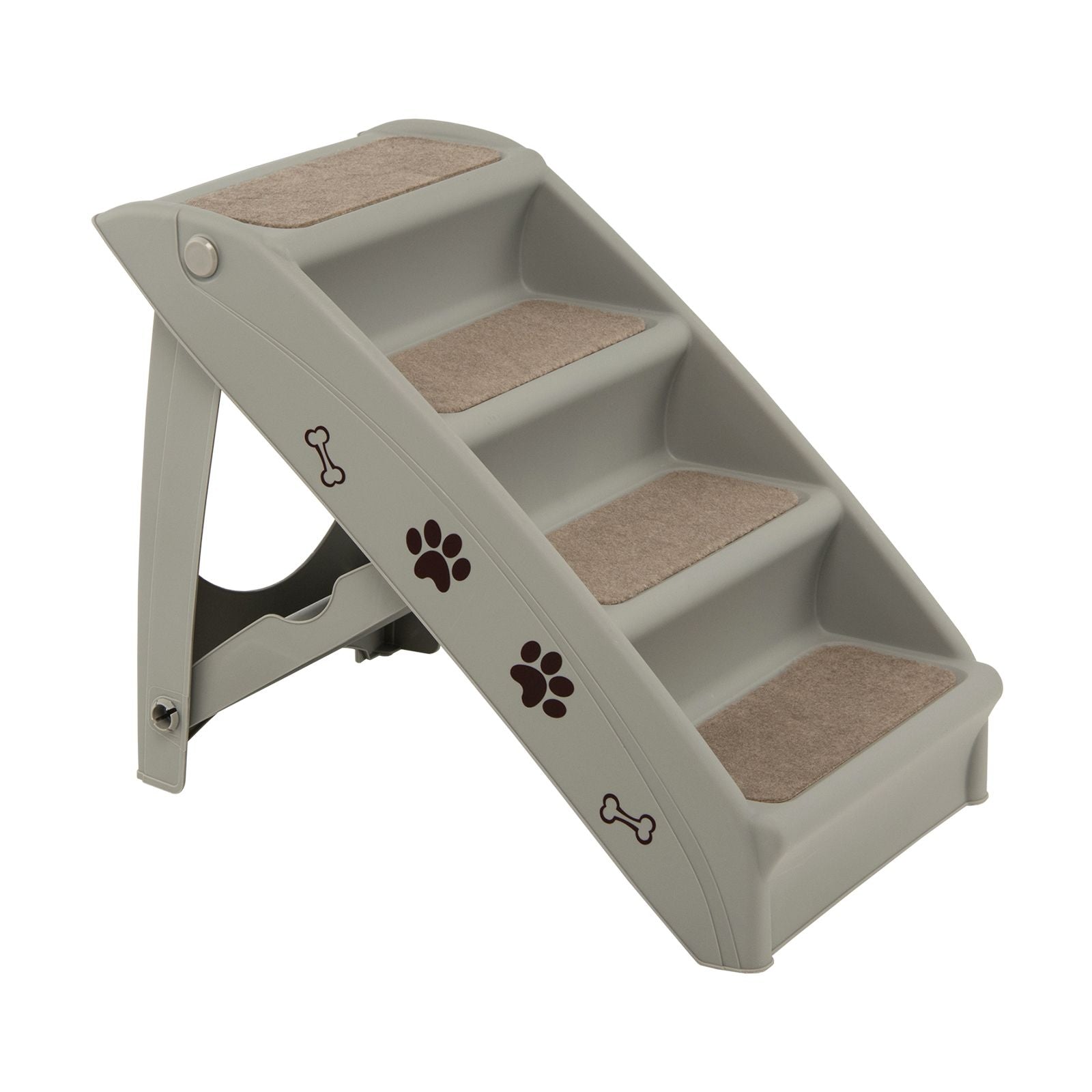 4-Step Pet Stairs with Non-Slip Foot Pads